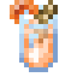 Ginger Peach MIlkshake