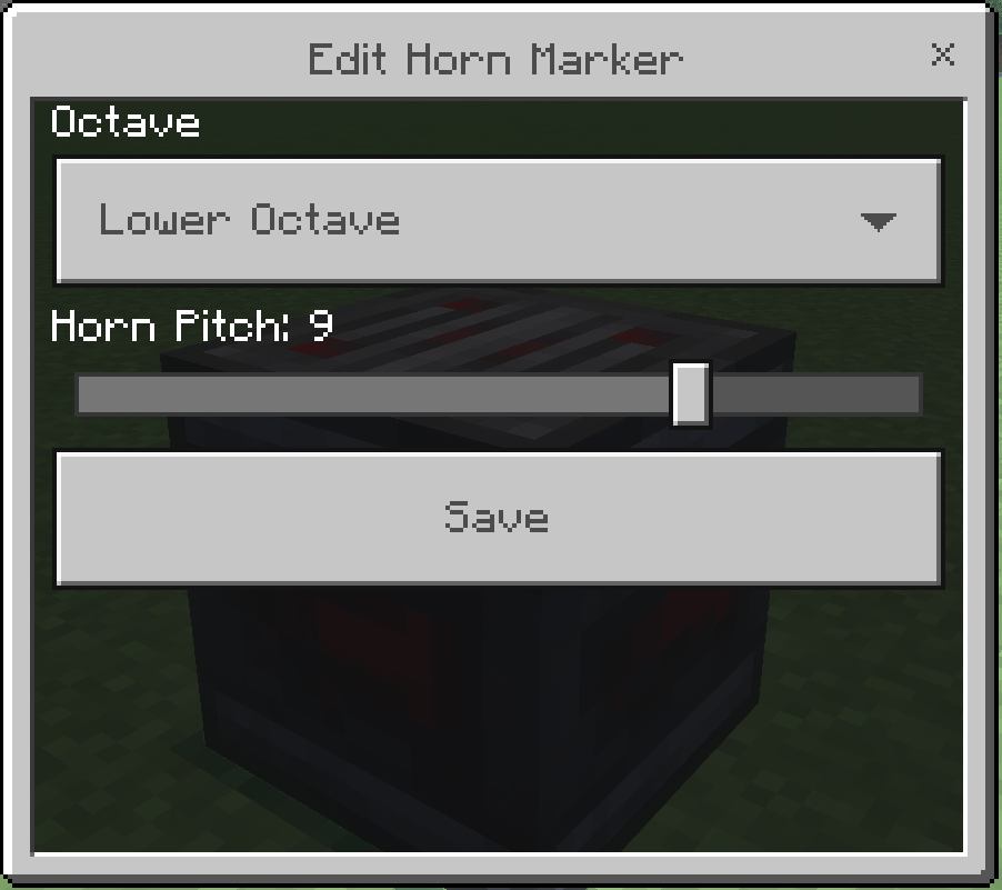 Horn Marker Interface