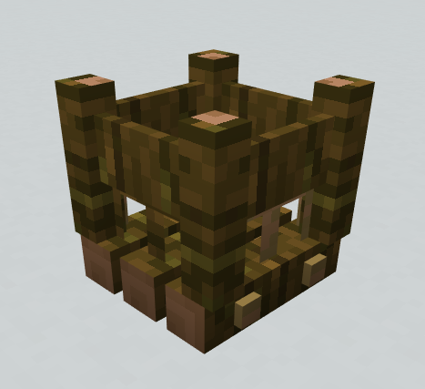 Jungle log bridge