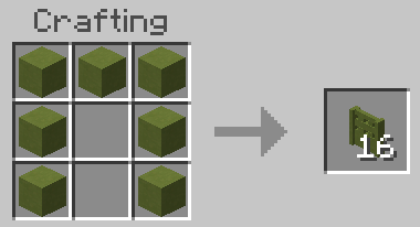 Craft lime terracotta support