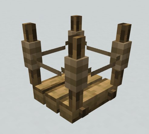 Oak rope bridge