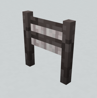 Pale oak wood support