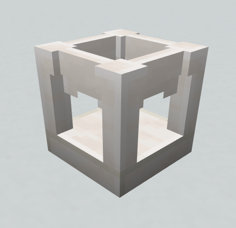 Quartz block bridge