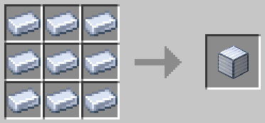 Refined metal block crafting