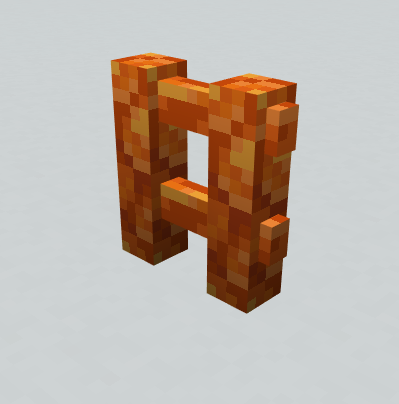 Resin block support
