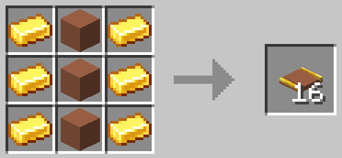 Terracotta Embedded Gold Track