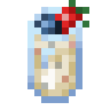 Vanilla Berry Milkshake