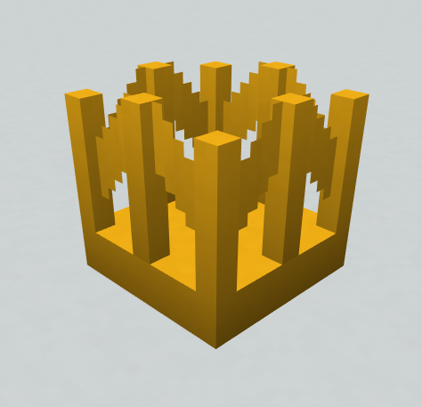 Yellow concrete bridge